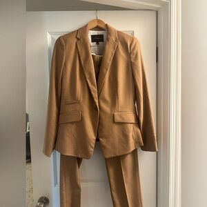 Banana Republic camel color suit jacket and pants